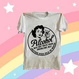 Humorous Graphic T Shirt 100% cotton